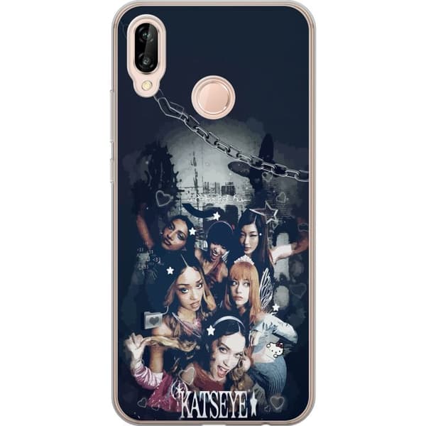 Kompatibel Mobilcover til Huawei P20 lite KATSEYE sort