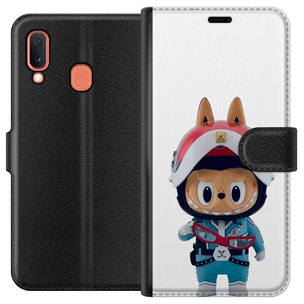 Samsung Galaxy A20e Lompakkokotelo How2work Labubu hirviöt x