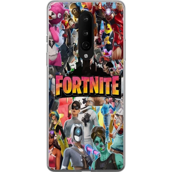 OnePlus 8 Läpinäkyvä kuori Fortnite