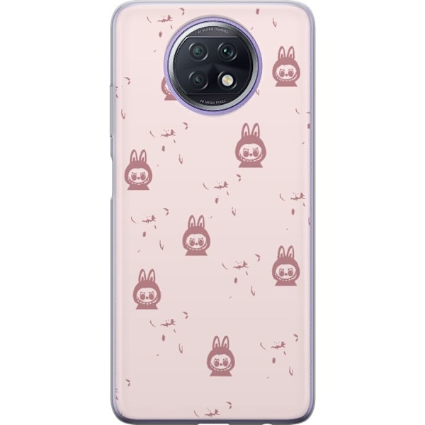 Xiaomi Redmi Note 9T Läpinäkyvä kuori Labubu Neon Pop - Neo