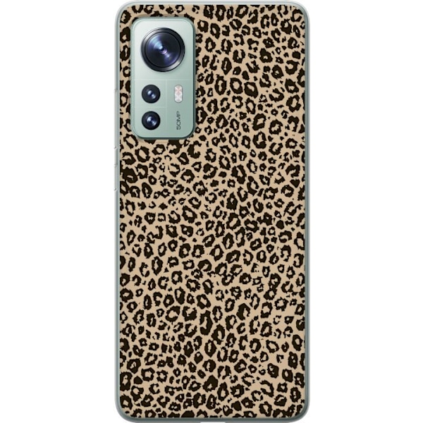 Xiaomi 12 Gjennomsiktig deksel Leopardskisse