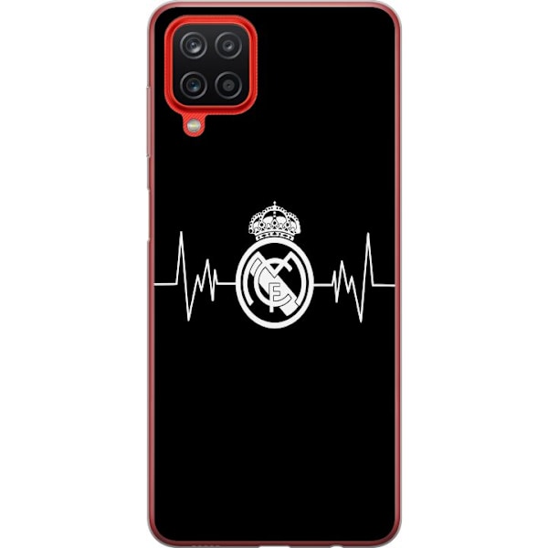 Samsung Galaxy A12 Läpinäkyvä kuori Real Madrid CF