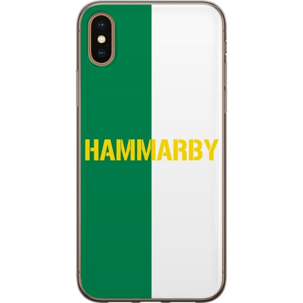 Apple iPhone XS Läpinäkyvä kuori Hammarby