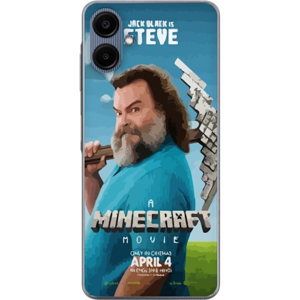 Samsung Galaxy A06 Gennemsigtig cover En Minecraft-film