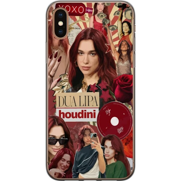 Apple iPhone XS Max Läpinäkyvä kuori Dua Lipa – Fashion & Style Edit