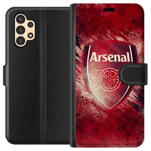 Samsung Galaxy A13 Tegnebogsetui Arsenal Fodbold