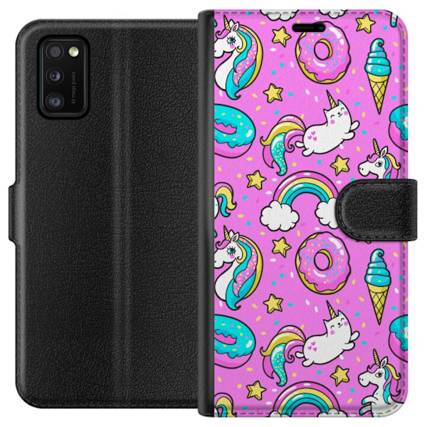 Samsung Galaxy A41 Tegnebogsetui Enicorner