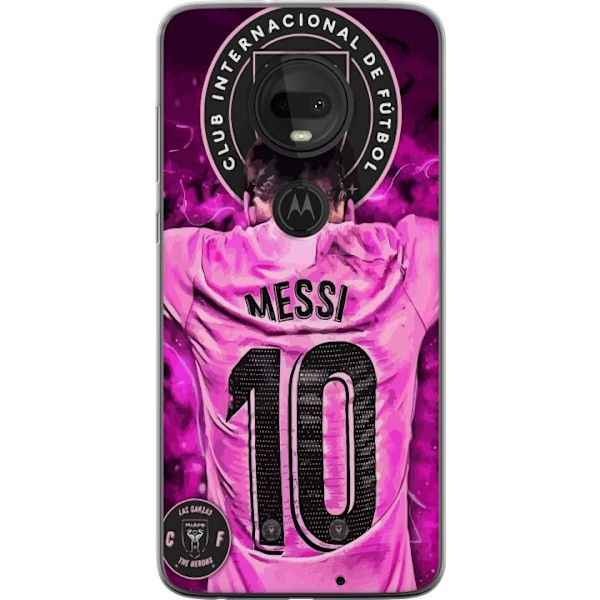 Motorola Moto G7 Gennemsigtig cover Messi