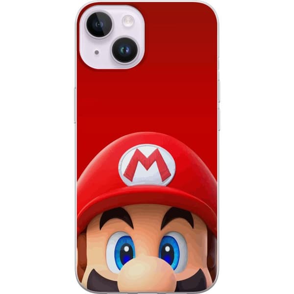 Kompatibelt Mobildeksel til Apple iPhone 14 Super Mario