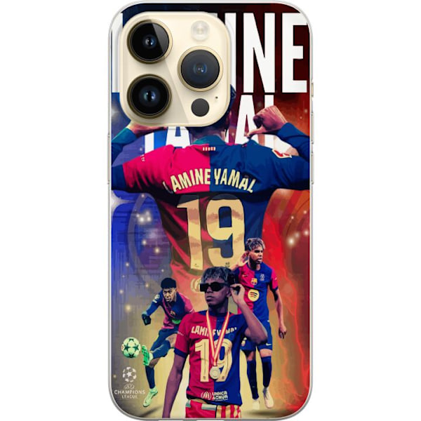 Apple iPhone 14 Pro Gennemsigtig cover Yamal i Bevægelse - Ungt Talent på Verdensplan
