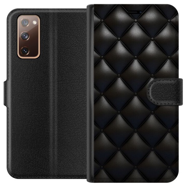 Samsung Galaxy S20 FE Plånboksfodral Leather Black