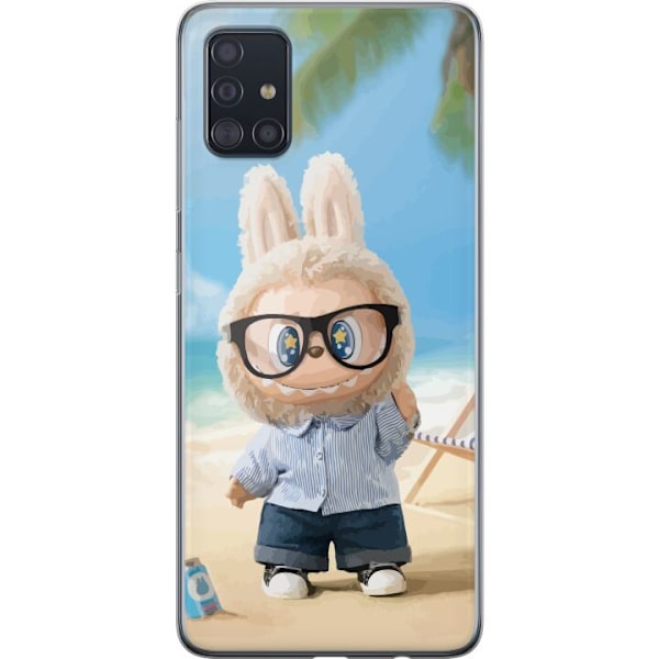 Samsung Galaxy A51 Genomskinligt Skal Labubu Dark Dreams – M