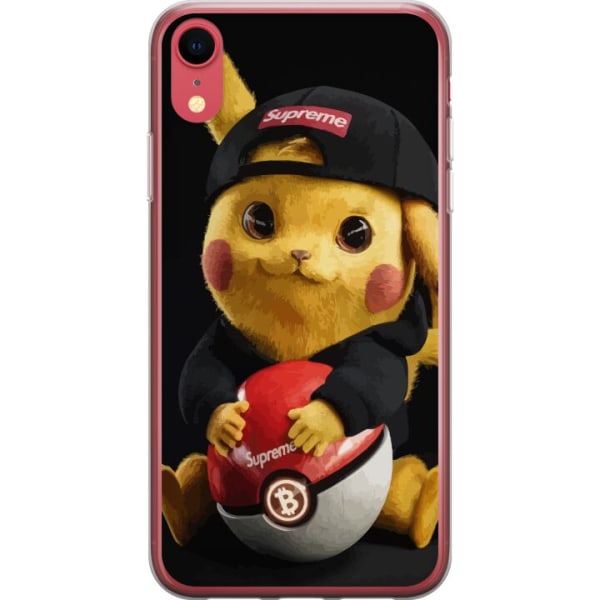 Apple iPhone XR Läpinäkyvä kuori Pikachu Supreme