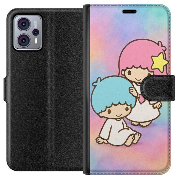 Motorola Moto G23 Lommeboketui Kawaii Sanrio Kiki Lola Little