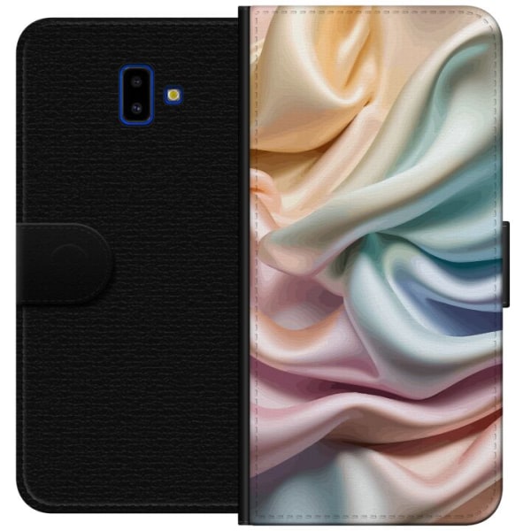 Samsung Galaxy J6+ Plånboksfodral Silke