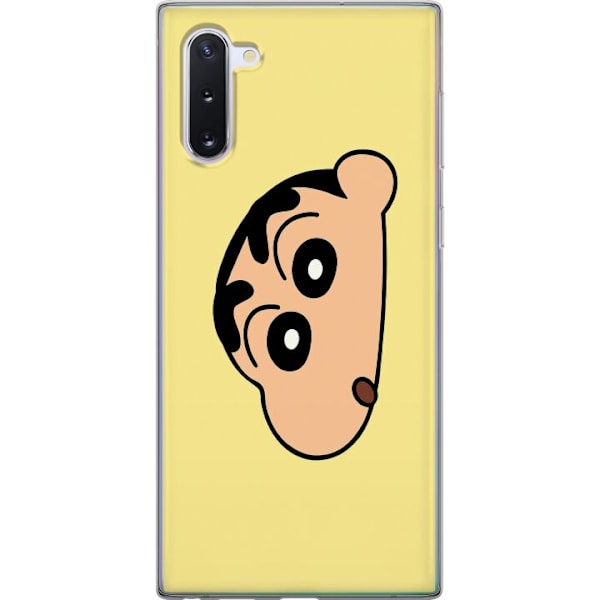 Samsung Galaxy Note10 Genomskinligt Skal Peeking Shinchan