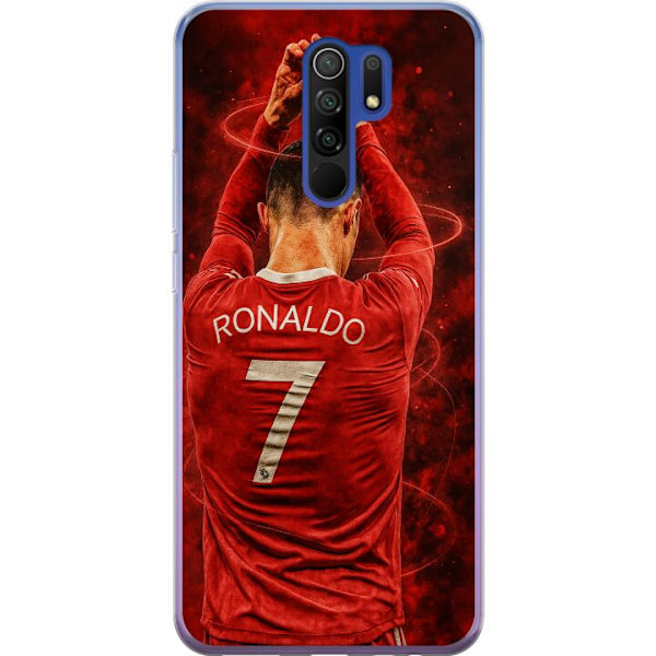 Xiaomi Redmi 9 Läpinäkyvä kuori Ronaldo