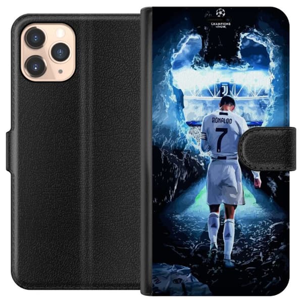 Kompatibel Tegnebogsetui til Apple iPhone 11 Pro Ronaldo