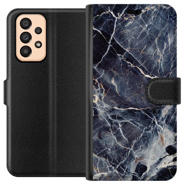 Kompatibelt Plånboksfodral till Samsung Galaxy A33 5G Marbled