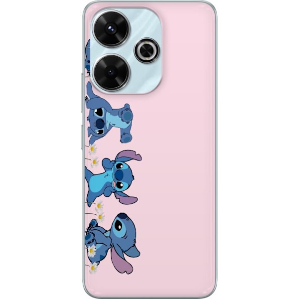 Xiaomi Redmi 13 Läpinäkyvä kuori  Stitch Nauru & Leikki –
