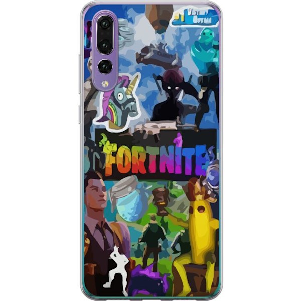 Huawei P20 Pro Läpinäkyvä kuori Fortnite