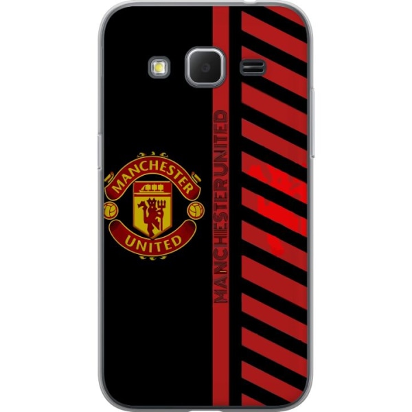 Samsung Galaxy Core Prime Gennemsigtig cover Manchester United