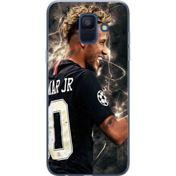 Samsung Galaxy A6 (2018) Gennemsigtig cover Neymar Junior