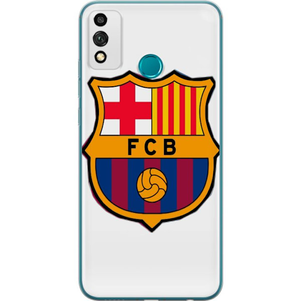 Honor 9X Lite Läpinäkyvä kuori FC Barcelona Emblem Jalkapallo Katalonia Sininen Punainen Seuran Logo Ylpeys La Liga Fanit Ikoninen Kuva