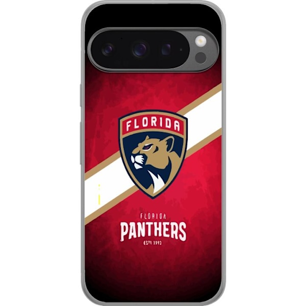 Google Pixel 9 Pro XL Gennemsigtig cover Florida Panthers (NHL