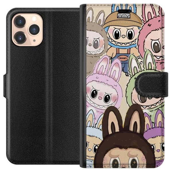 Kompatibelt Plånboksfodral till Apple iPhone 11 Pro The Monster Edition Samlarfigur Anime