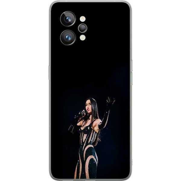 Realme GT2 Pro Läpinäkyvä kuori Dua Lipa – Pop Star Aesth