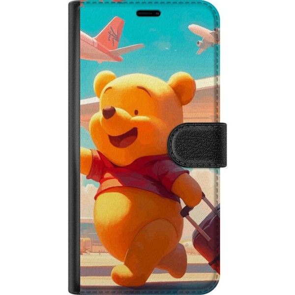 Xiaomi Redmi Note 11 Pro 5G Lompakkokotelo Nalle Puh Matkustaa