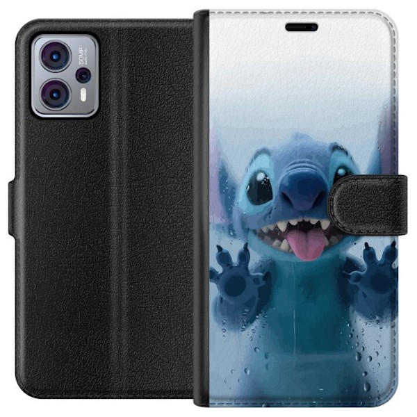Motorola Moto G23 Plånboksfodral Stitch Window View – Stitc