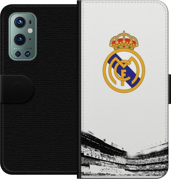 Kompatibel Tegnebogsetui til OnePlus 9 Pro Real Madrid CF