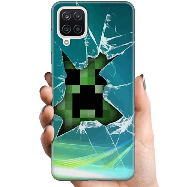 Samsung Galaxy A12 TPU Matkapuhelimen kuori MineCraft