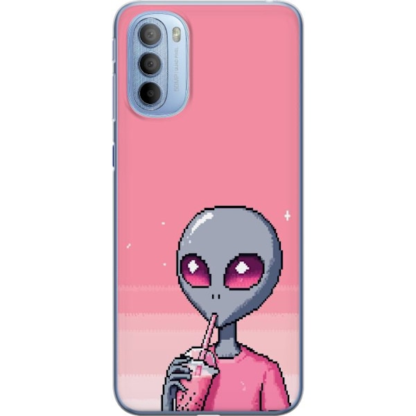 Motorola Moto G31 Läpinäkyvä kuori Alien Smoothie