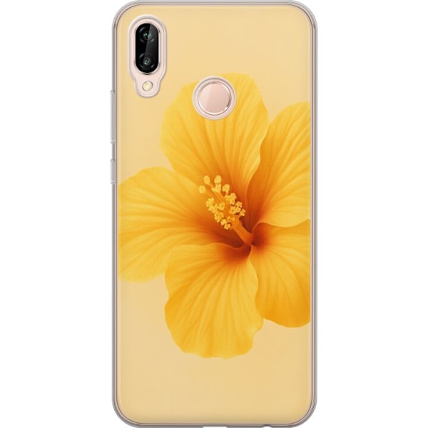 Huawei P20 lite Läpinäkyvä kuori Lemon Zing