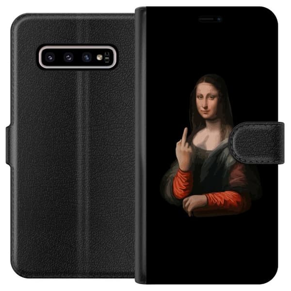 Kompatibelt Lommeboketui til Samsung Galaxy S10+ Lisa Faen