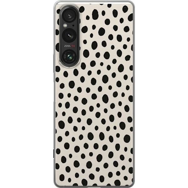 Sony Xperia 1 V Gennemsigtig cover Dot Dance