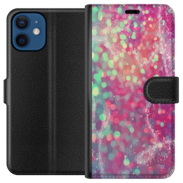 Yhteensopiva Lompakkokotelo Apple iPhone 12 mini Kimalteleva
