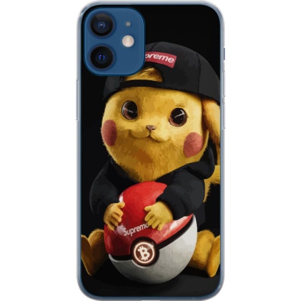 Apple iPhone 12 mini Gennemsigtig cover Pikachu Supreme