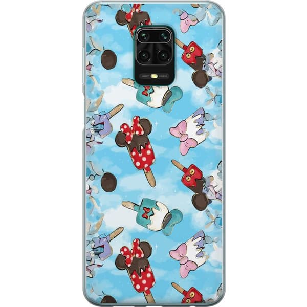 Kompatibelt Mobilskal till Xiaomi Redmi Note 9 Pro Tecknade glassfigurer blå