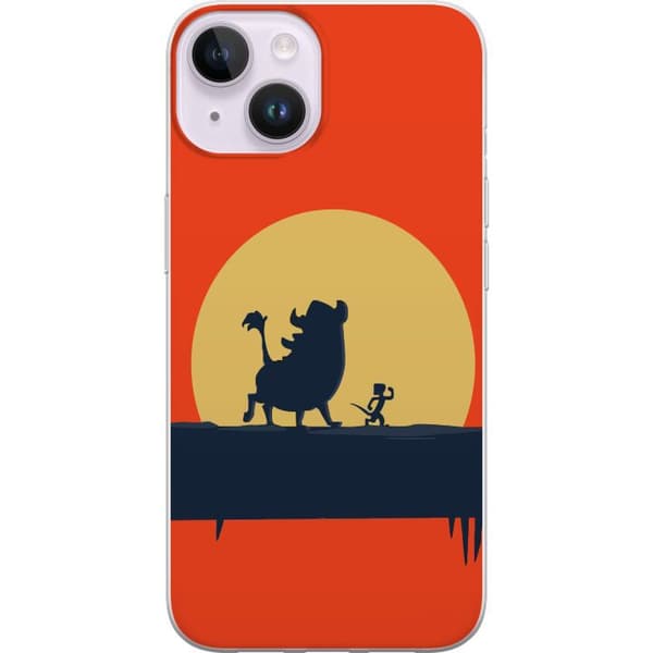 Kompatibelt Mobildeksel til Apple iPhone 14 Hakuna Matata