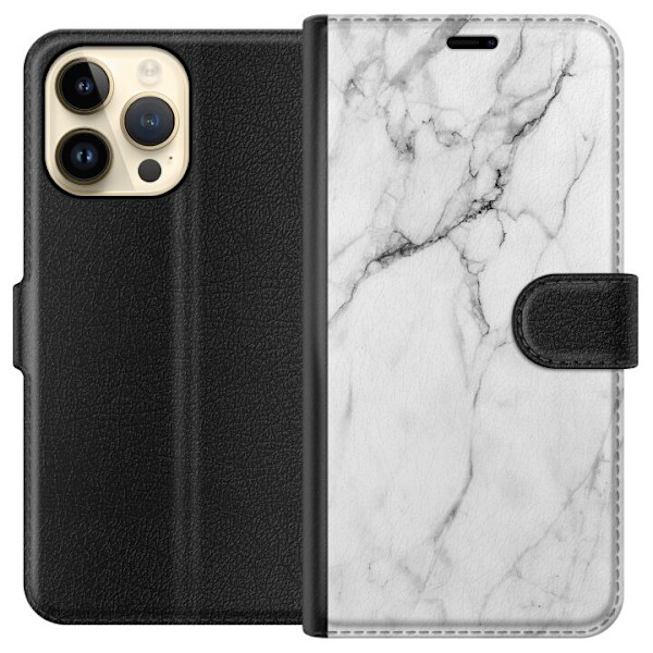 Apple iPhone 14 Pro Max Tegnebogsetui Marmor