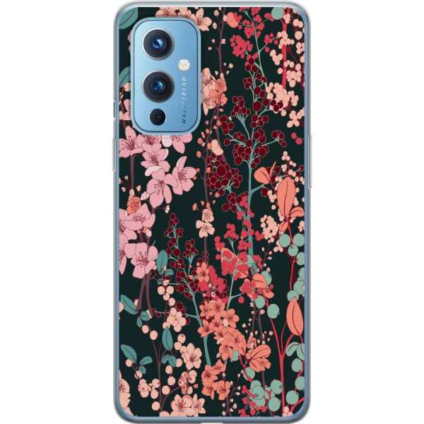 OnePlus 9 Cover / Mobilcover - Blomster