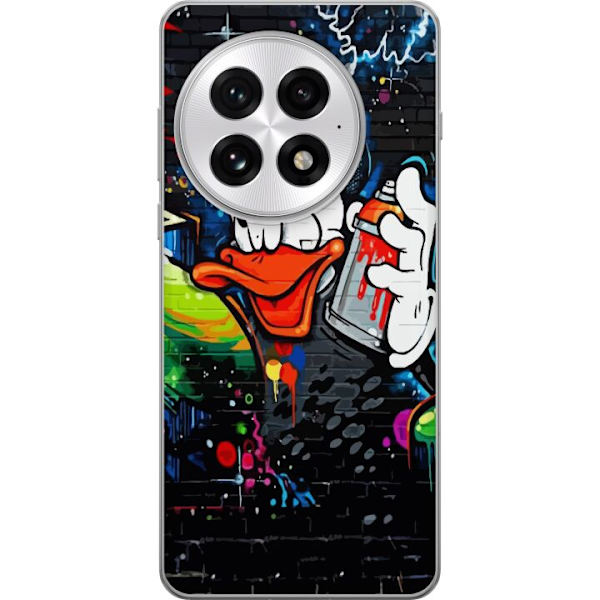 OnePlus 13 Läpinäkyvä kuori Kalle Anka Graffiti Disney Design Hauska Lasten Motiivi Väri Graafinen Suosittu Sarja Ikoninen Disney-hahmo