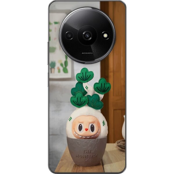 Xiaomi Redmi A3 Genomskinligt Skal THE MONSTERS Naughty Plants
