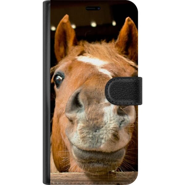 Kompatibelt Plånboksfodral till Samsung Galaxy S10+ Happy Häst