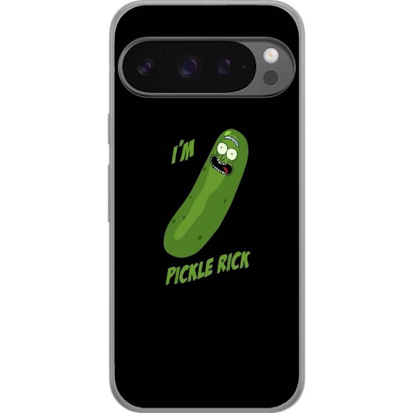 Google Pixel 9 Pro XL Gjennomsiktig deksel I'm Pickle Rick