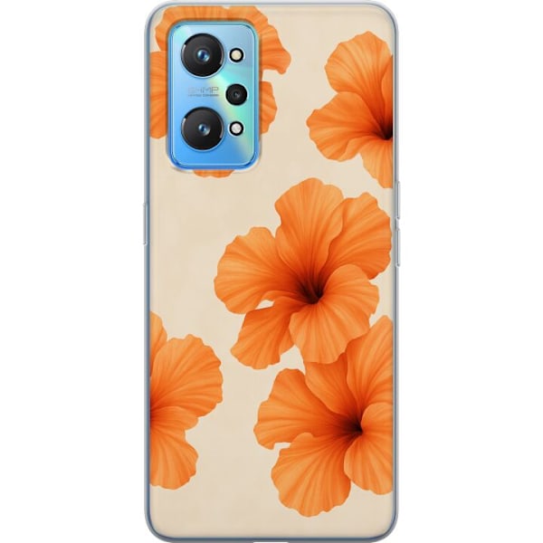 Realme GT Neo2 Läpinäkyvä kuori Papaya Punch